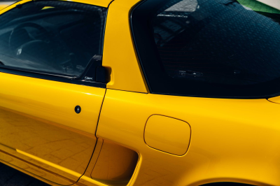 2000 Acura NSX in Spa Yellow over Black