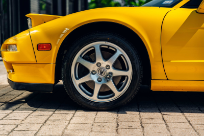 2000 Acura NSX in Spa Yellow over Black