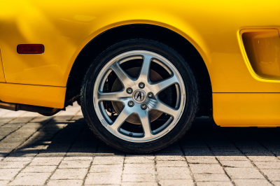 2000 Acura NSX in Spa Yellow over Black