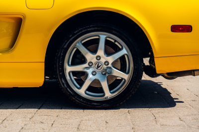 2000 Acura NSX in Spa Yellow over Black