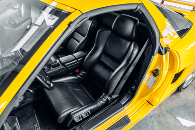 2000 Acura NSX in Spa Yellow over Black