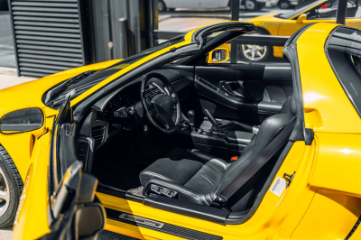 2000 Acura NSX in Spa Yellow over Black