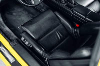 2000 Acura NSX in Spa Yellow over Black