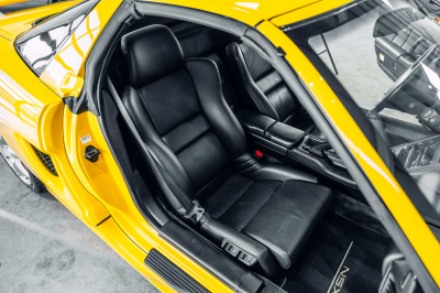 2000 Acura NSX in Spa Yellow over Black