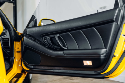 2000 Acura NSX in Spa Yellow over Black