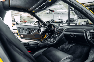 2000 Acura NSX in Spa Yellow over Black