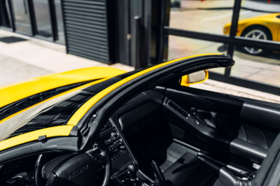 2000 Acura NSX in Spa Yellow over Black