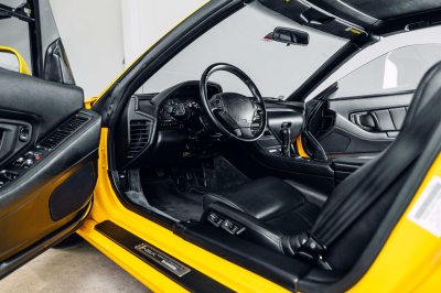 2000 Acura NSX in Spa Yellow over Black