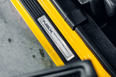 2000 Acura NSX in Spa Yellow over Black