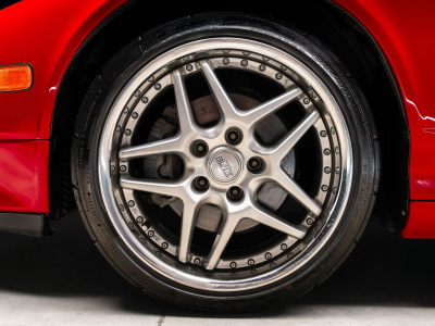 1991 Acura NSX in Formula Red over Black
