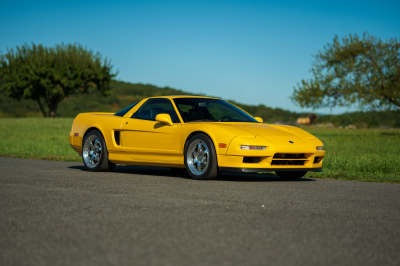 1997 Acura NSX in Spa Yellow over Black