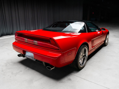 1991 Acura NSX in Formula Red over Black