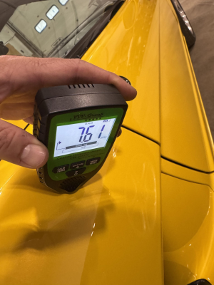 1997 Acura NSX in Spa Yellow over Black
