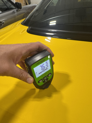 1997 Acura NSX in Spa Yellow over Black