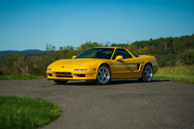 1997 Acura NSX in Spa Yellow over Black