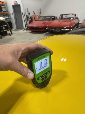 1997 Acura NSX in Spa Yellow over Black