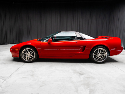 1991 Acura NSX in Formula Red over Black