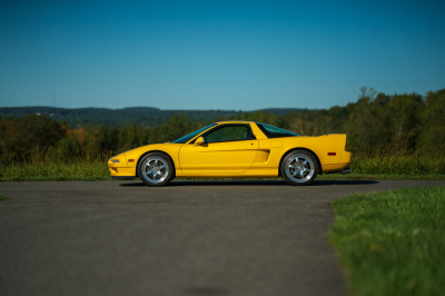 1997 Acura NSX in Spa Yellow over Black