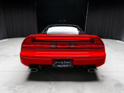 1991 Acura NSX in Formula Red over Black