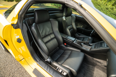 1997 Acura NSX in Spa Yellow over Black
