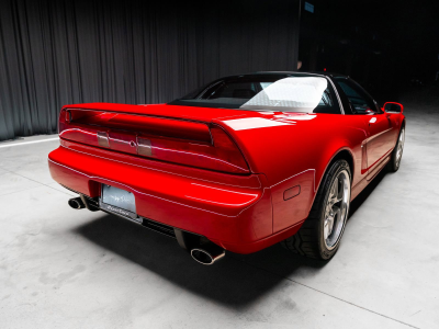 1991 Acura NSX in Formula Red over Black