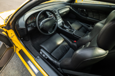 1997 Acura NSX in Spa Yellow over Black