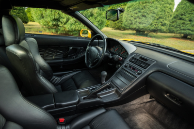 1997 Acura NSX in Spa Yellow over Black