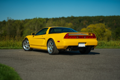 1997 Acura NSX in Spa Yellow over Black