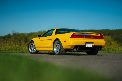 1997 Acura NSX in Spa Yellow over Black