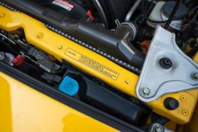 1997 Acura NSX in Spa Yellow over Black