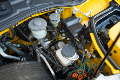 1997 Acura NSX in Spa Yellow over Black