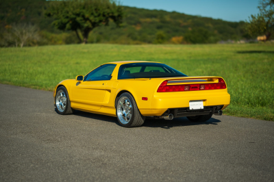 1997 Acura NSX in Spa Yellow over Black