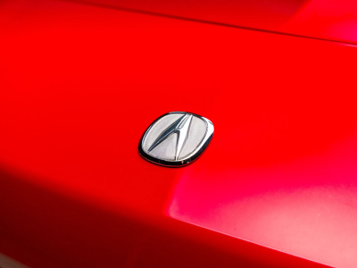 1991 Acura NSX in Formula Red over Black
