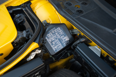 1997 Acura NSX in Spa Yellow over Black