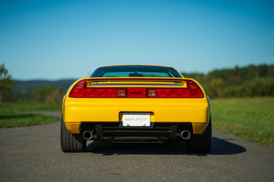1997 Acura NSX in Spa Yellow over Black