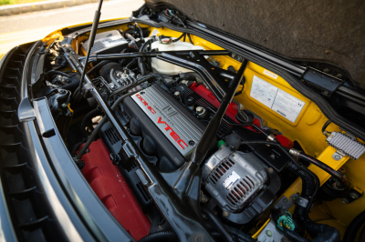 1997 Acura NSX in Spa Yellow over Black