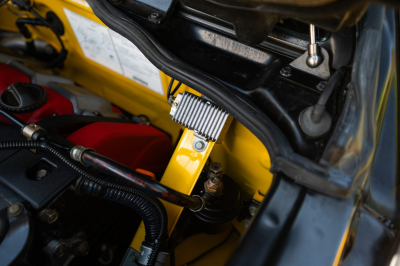 1997 Acura NSX in Spa Yellow over Black