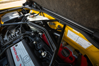 1997 Acura NSX in Spa Yellow over Black