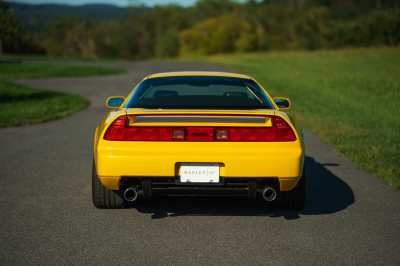 1997 Acura NSX in Spa Yellow over Black