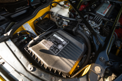 1997 Acura NSX in Spa Yellow over Black