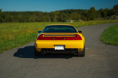 1997 Acura NSX in Spa Yellow over Black
