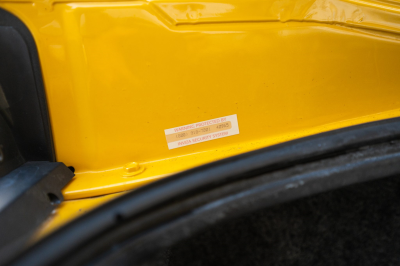 1997 Acura NSX in Spa Yellow over Black