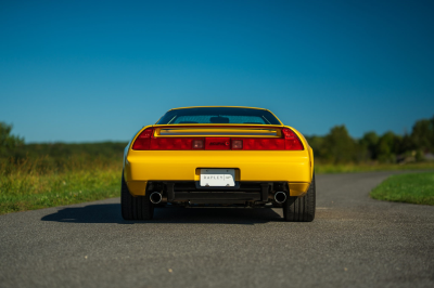 1997 Acura NSX in Spa Yellow over Black
