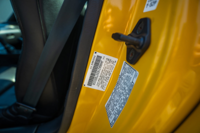 1997 Acura NSX in Spa Yellow over Black
