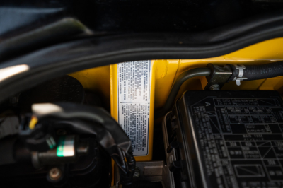 1997 Acura NSX in Spa Yellow over Black
