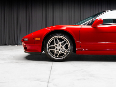 1991 Acura NSX in Formula Red over Black
