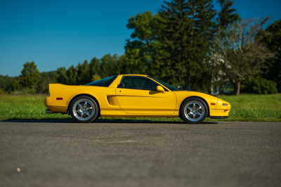 1997 Acura NSX in Spa Yellow over Black