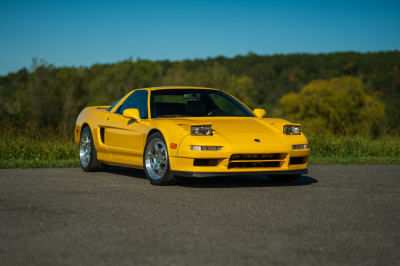 1997 Acura NSX in Spa Yellow over Black
