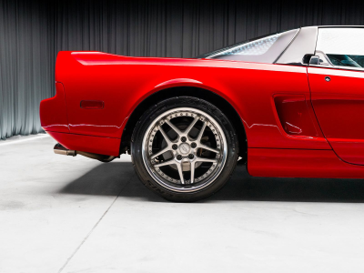 1991 Acura NSX in Formula Red over Black