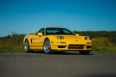 1997 Acura NSX in Spa Yellow over Black